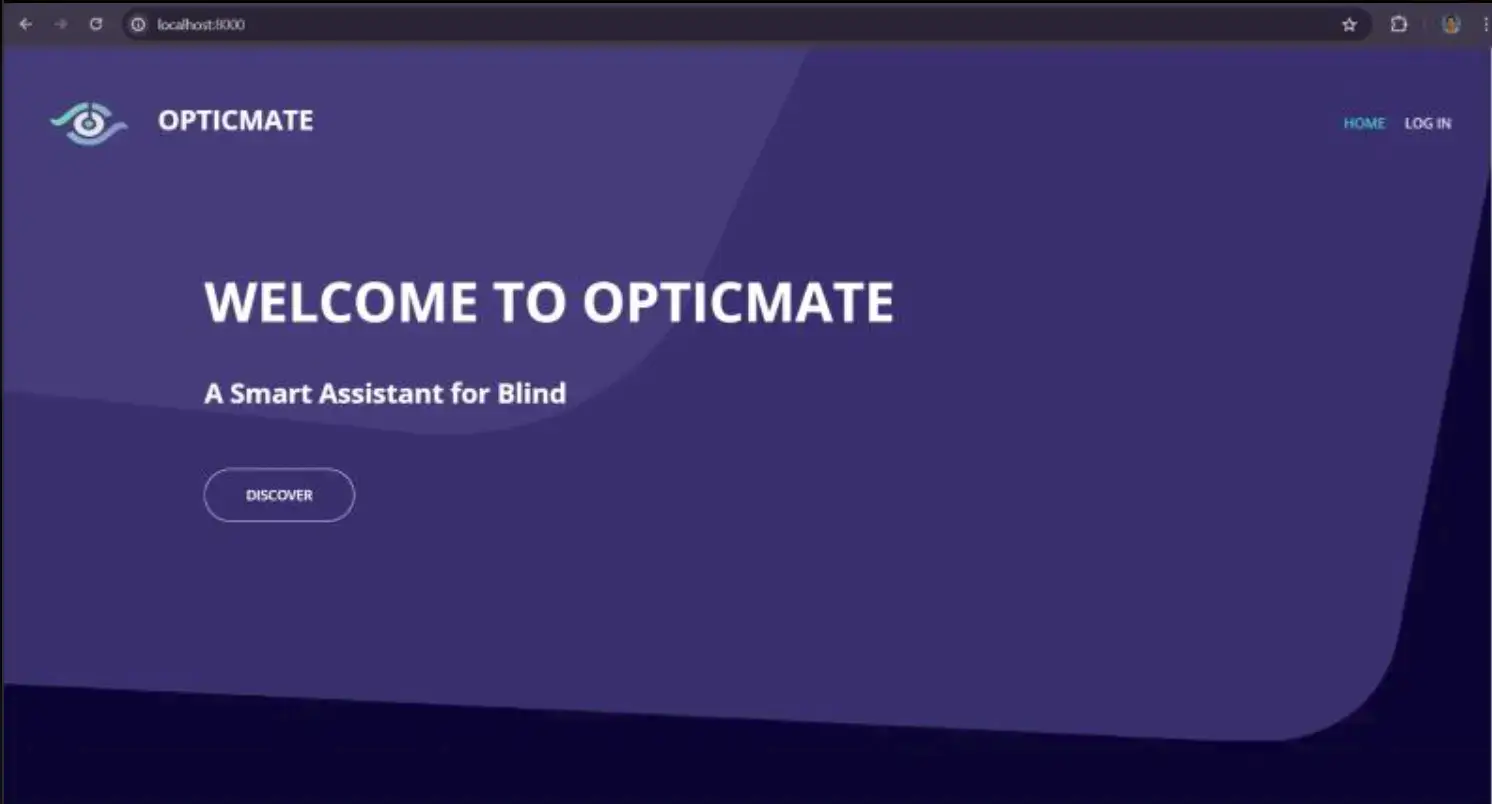Opticmate A Smart Blind Assistant